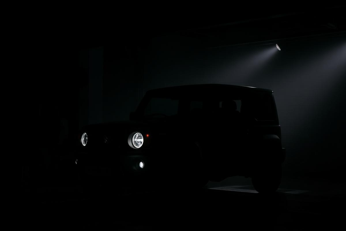 Suzuki Jimny on a Hawaiʻi mountain road